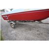 Image 12 : Munro Bowrider 15' boat with 100HP Evinrude motor c/w trailer.
