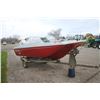 Image 3 : Munro Bowrider 15' boat with 100HP Evinrude motor c/w trailer.