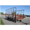 Image 4 : Meyers 18' steel thrower wagon, flared top
