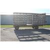 Image 1 : Martin 22'x9' HD thrower wagon, Martin under carriage, well built, local estate