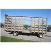 Image 5 : Martin 22'x9' HD thrower wagon, Martin under carriage, well built, local estate
