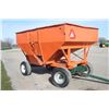Image 3 : Kilbros 300 bu gravity wagon, Martin 10 ton undercarriage, 12.5Lx16