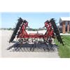 Image 6 : CIH 4800 24' cultivator, 5 bar spike harrow, walking tandems