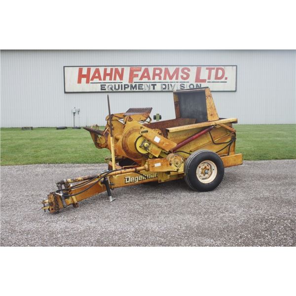 Degelman R570S hydraulic dump rock picker, pto