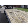 Image 9 : B & B fifth wheel gooseneck flatbed trailer, triaxle, 34'  main deck with 4' beavertail