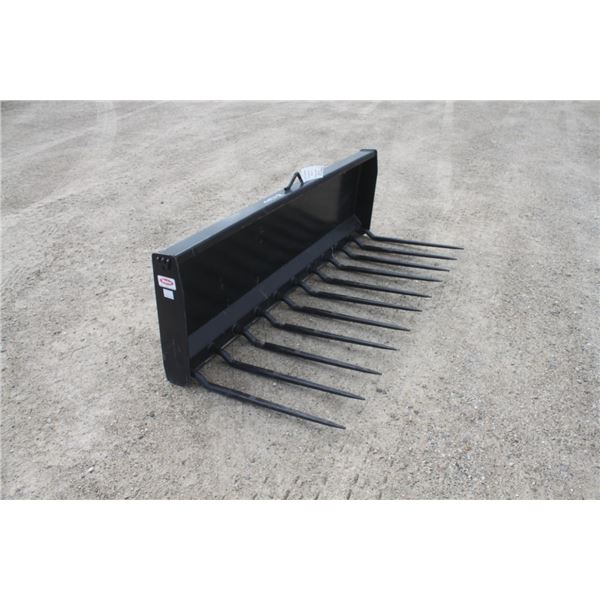 Walco 84" manure fork, SS hookup, New and Unused