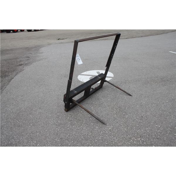 Frey 2 prong bale spear, Frey QT, high back