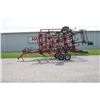 Image 1 : Brillion HFC-24' Hydraulic folding cultivator, Farm King /Buhler 3 bar coil Harrow