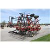 Image 6 : Brillion HFC-24' Hydraulic folding cultivator, Farm King /Buhler 3 bar coil Harrow