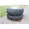 Image 1 : Set of 18.4x38 T-rail duals, BF Goodrich