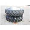 Image 2 : Set of 18.4x38 T-rail duals, BF Goodrich