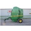 Image 1 : JD 466 4x6 round baler, silage special, monitor, rebuilt pick-up