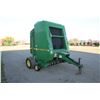 Image 4 : JD 466 4x6 round baler, silage special, monitor, rebuilt pick-up