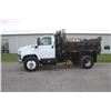 Image 1 : 2005, GMC C8500 single axle dump truck, with Tenco salt/sand spreader, Alliston automatic, diesel,