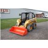 Image 2 : JD 240 Series II skidsteer, rops, 10.00x16.5, New 60" material bucket, 3890 hours