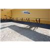 Image 10 : Metal Pless 9' snow blade, under tractor sub frame
