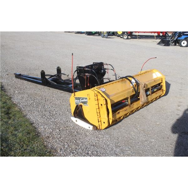 Pro-Fussion 4017, reversable snow blade, under slung tractor frame