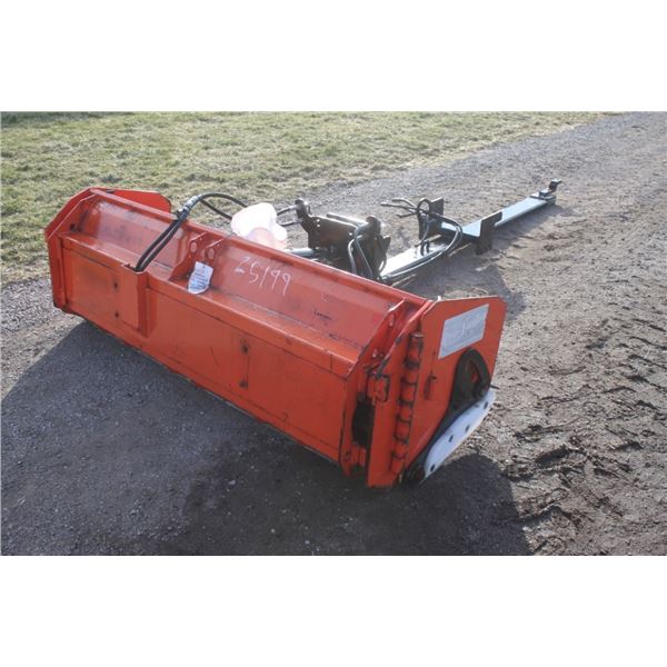 Profusion 7'-10' snowblade, hydraulic extend, reversable wings