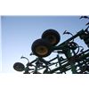 Image 12 : JD 2210 44'6" 5 section hydraulic folding cultivator, 5 bar spike harrow