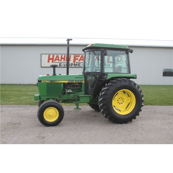 JD 2750 2wd tractor, 5740 hours