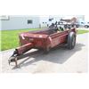 Image 2 : IH 550 single axle manure spreader
