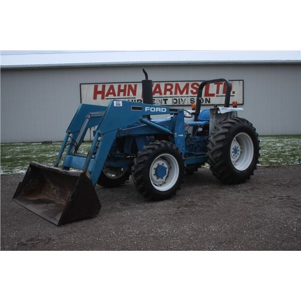 Ford 4630 4wd tractor, rops, 7410 loader, 1782 hours