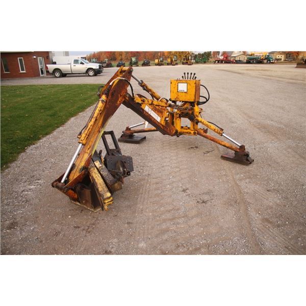 Arps 728, 3pth backhoe attachment with subframe