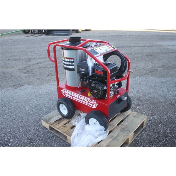 Magnum Gold 4000 series pressure washer, 15hp motor, New