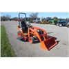Image 3 : Kubota BX2380 4wd compact tractor, LA344 loader, 60" mid mount drive over deck, 766 hours