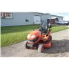Image 2 : Kubota BX2370 4wd compact tractor, 54" mid mount mower