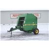 Image 1 : JD 446 4x4 round baler, hydraulic tie, ramp