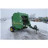 Image 4 : JD 446 4x4 round baler, hydraulic tie, ramp