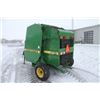 Image 8 : JD 446 4x4 round baler, hydraulic tie, ramp