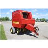 Image 4 : New Holland 650 round  baler, auto wrap, floatation tires, monitor