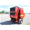 Image 6 : New Holland 650 round  baler, auto wrap, floatation tires, monitor