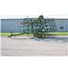Image 1 : JD 980 27' cultivator, 5 bar spike harrow, late model