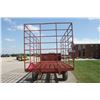 Image 5 : Forage King 20' thrower wagon, mesh floor, Horst double reach under carriage