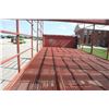 Image 7 : Forage King 20' thrower wagon, mesh floor, Horst double reach under carriage