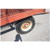 Image 9 : Forage King 20' thrower wagon, mesh floor, Horst double reach under carriage