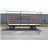 Image 1 : Martin 20' steel thrower wagon, Martin under carriage