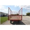 Image 3 : Martin 20' steel thrower wagon, Martin under carriage