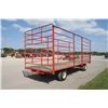 Image 5 : Martin 20' steel thrower wagon, Martin under carriage