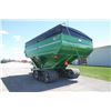 Image 8 : Unverferth 1115 1100 bu grain cart, Camoplast track system