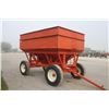 Image 3 : Bruns 400 bu gravity wagon, Horst 12 ton under carriage