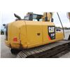 Image 10 : Caterpillar 313F L GC excavator, cab, air, auxilary hydraulics, 36" bucket, front dozer blade, 4256