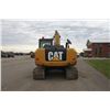 Image 6 : Caterpillar 313F L GC excavator, cab, air, auxilary hydraulics, 36" bucket, front dozer blade, 4256