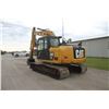 Image 7 : Caterpillar 313F L GC excavator, cab, air, auxilary hydraulics, 36" bucket, front dozer blade, 4256