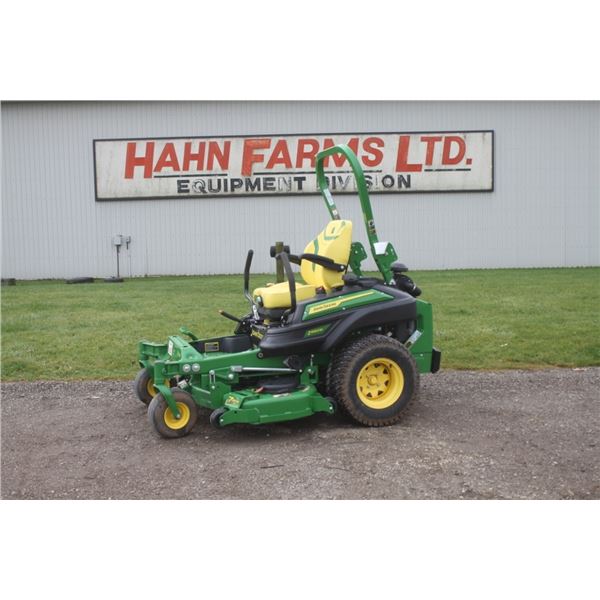 2022, JD Z960M ZTrak zero-turn mower, rops, 7-iron 54" deck, 20 hours