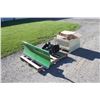 Image 1 : JD 54" front snowblade with front hitch and angle bracket to fit JD compact, New and Unused