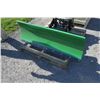Image 6 : JD 54" front snowblade with front hitch and angle bracket to fit JD compact, New and Unused